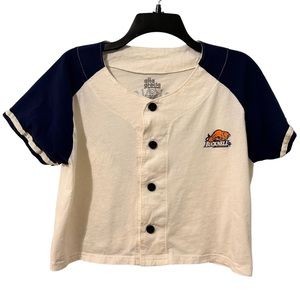 Bucknell University Cropped Raglan Bucknell Bison Gameday T-Shirt